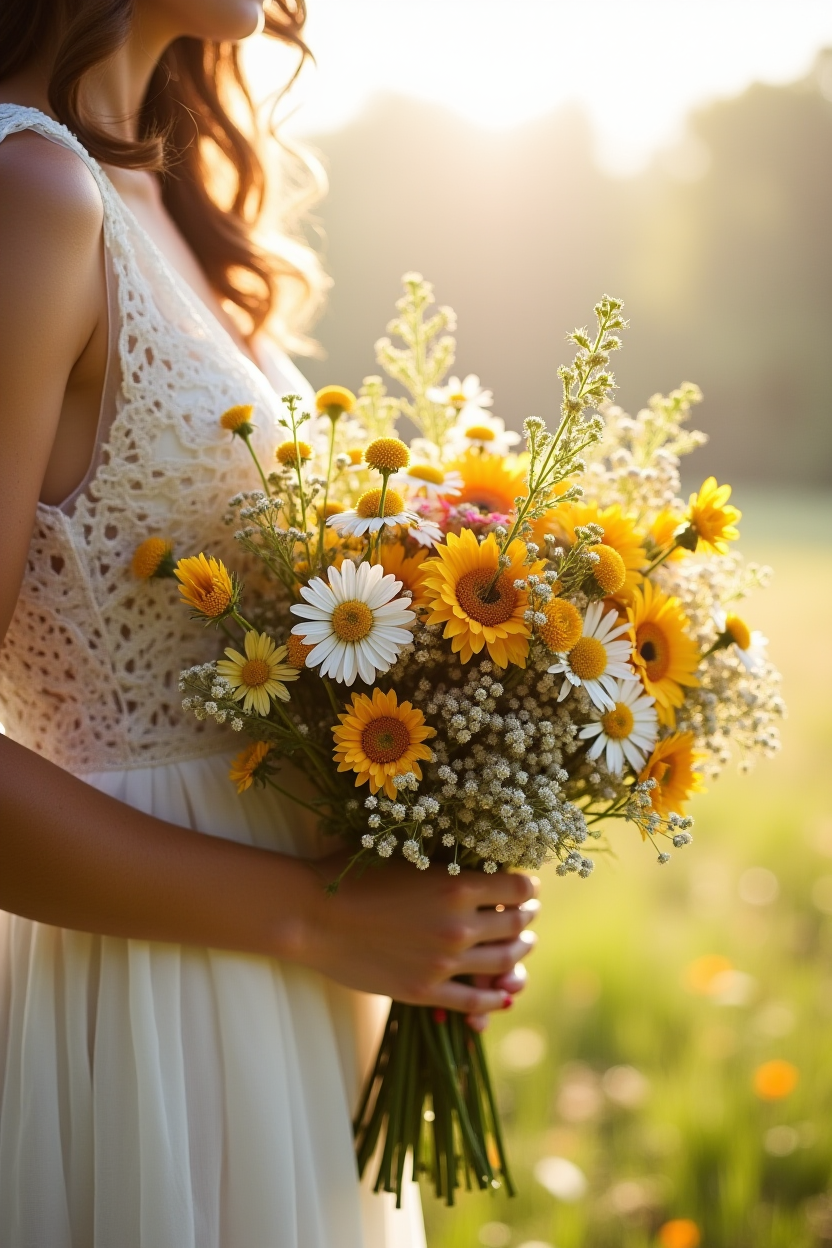 Wildflower Meadow Gathering