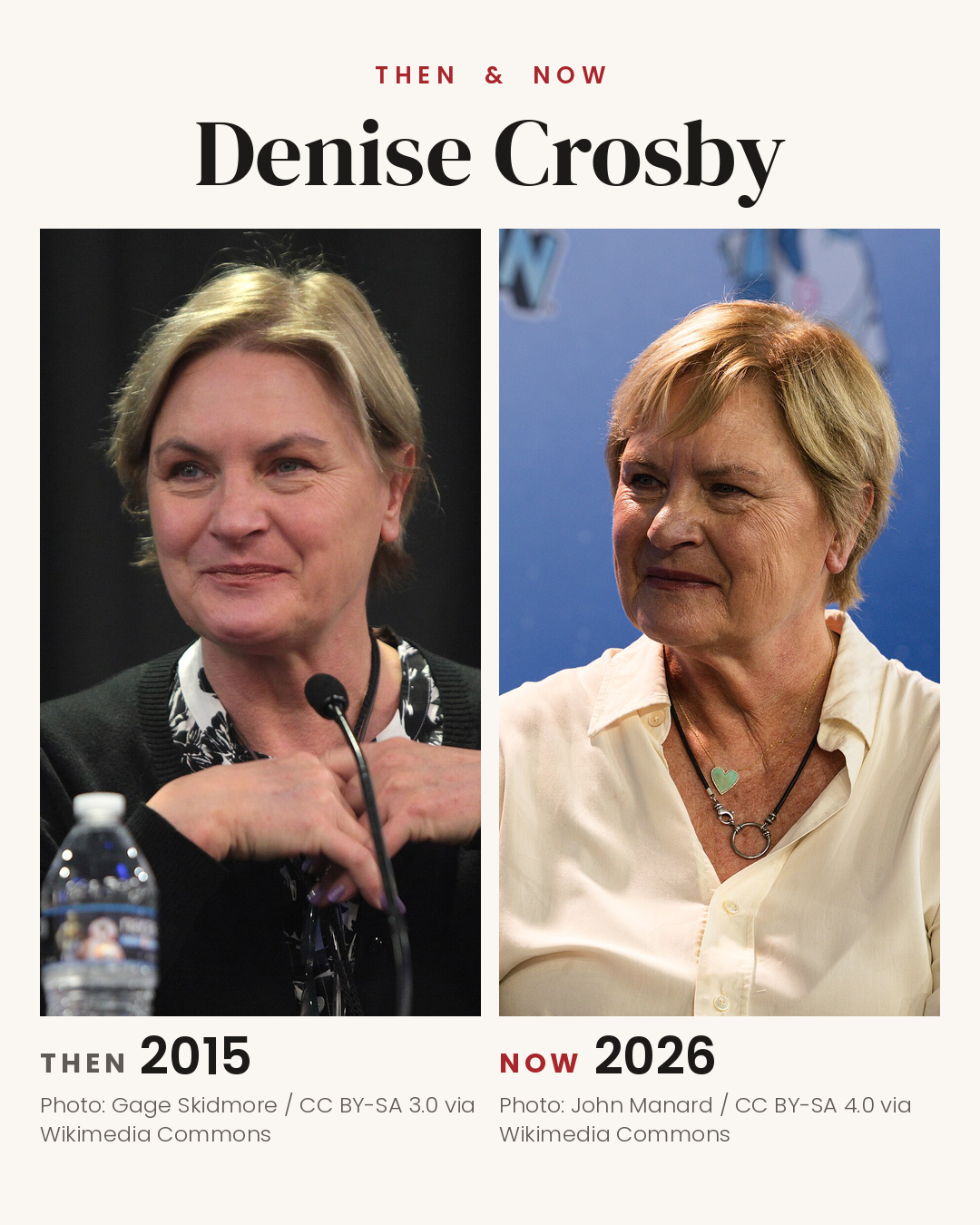 Star Trek: The Next Generation cast: then and now