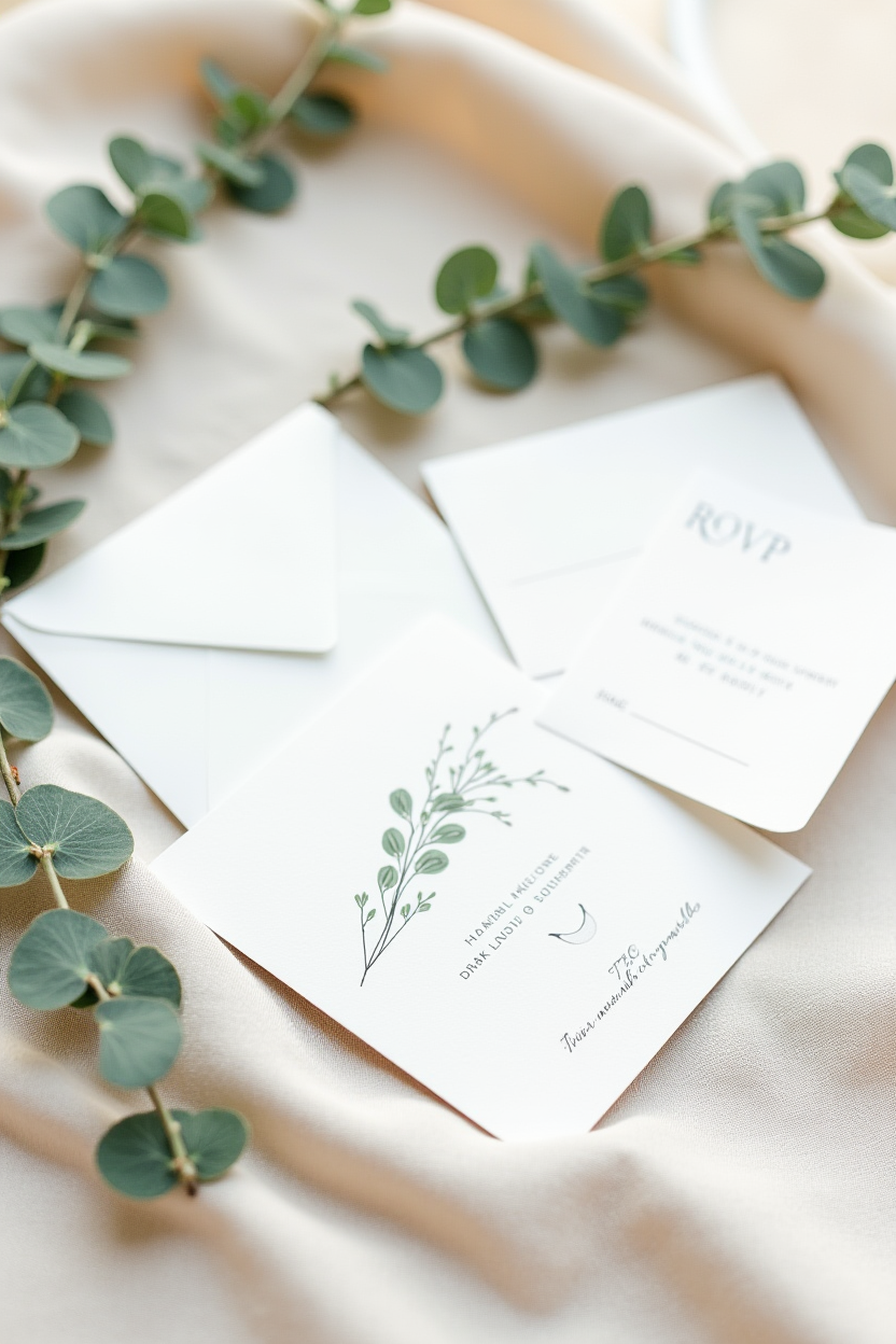 Sage Eucalyptus Line-Art Suite