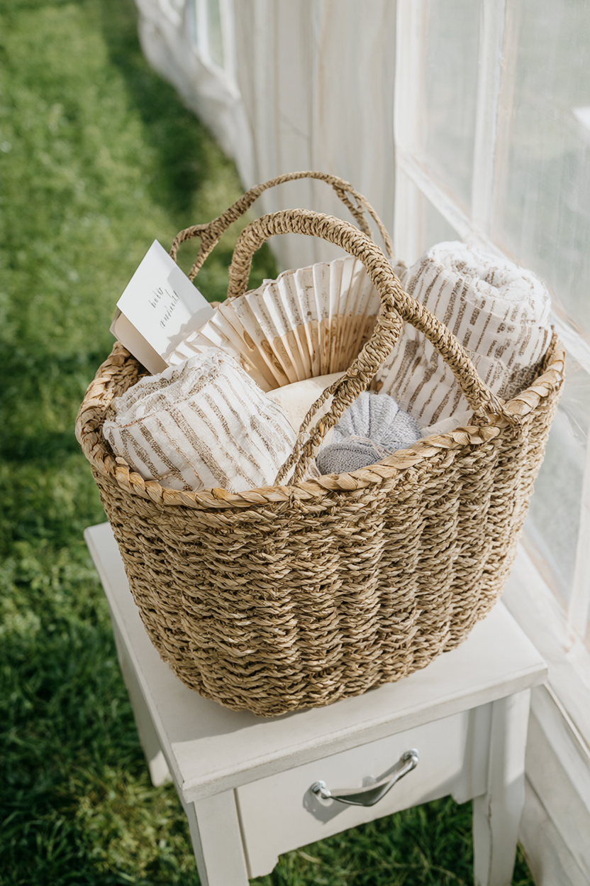 Beach-Comfort Basket