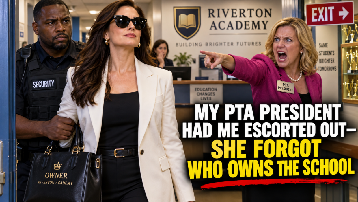 My PTA President Had Me Escorted Out—She Forgot Who Owns the School